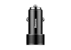 Зар.пр. авто Baseus Small Screw 3.4A Dual-USB Black (CAXLD-C01)