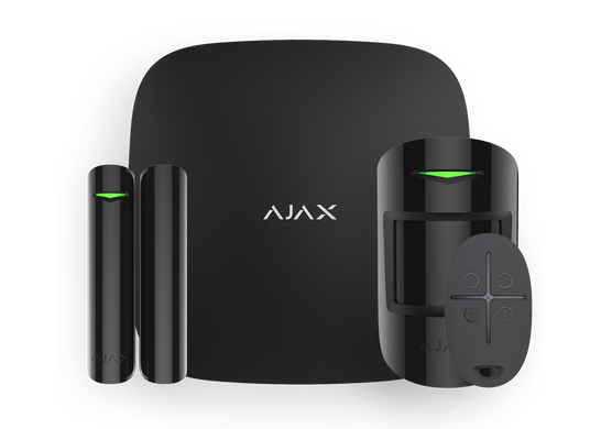 Комплект охоронної сигналізації Ajax StarterKit Black