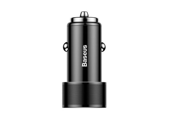 Зар.пр. авто Baseus Small Screw 3.4A Dual-USB Black (CAXLD-C01)