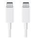 Кабель Type-C to Type-C Samsung EP-DX510JWRGRU 5А - 1.8m White