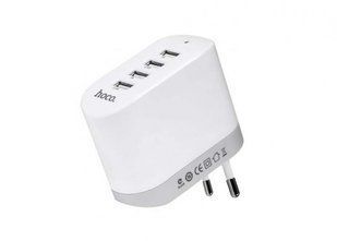 Зар.уст. 220V Hoco C19 doma 4USB 4.8A White