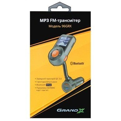 Grand-X 96GRX Bluetooth Quick Charge 3,0