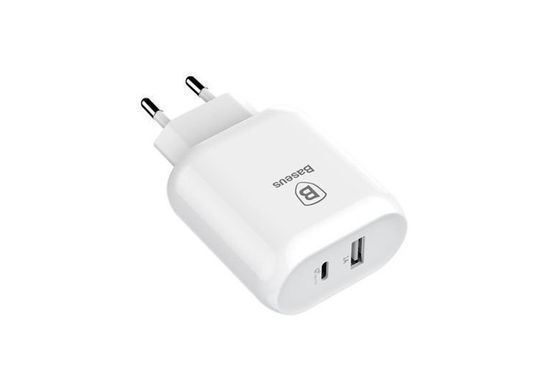 Зар.уст. 220V Baseus Bojure Series USB-C Quick charge 32W with USB-C to Lightning Cable (TZTUN-BJ02)