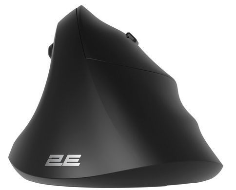 Мышка 2E MF325 Silent, WL/BT, вертикальна, Black 2E-MF325WBK