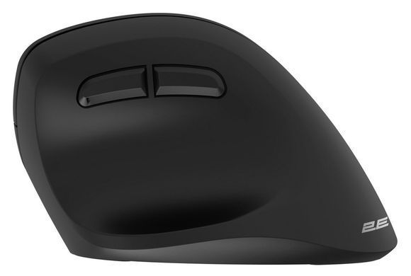 Мышка 2E MF325 Silent, WL/BT, вертикальна, Black 2E-MF325WBK