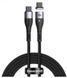 Кабель Type-C to Type-C Baseus Zinc Magnetic 100W 1.5m CATXC-Q01 Black