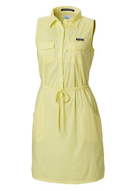1577611-757 S Платье женское Super Bonehead™ II Sleeveless Dress жёлтый р.S