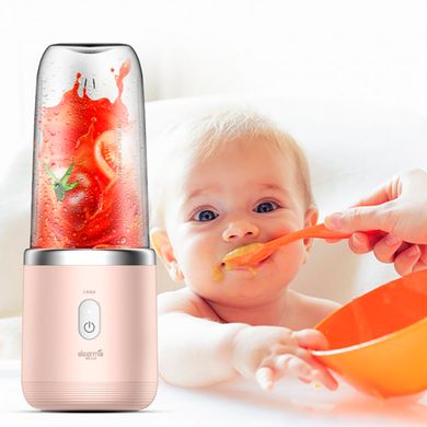 Фитнесс-блендер Xiaomi Deerma DEM-NU05 Portable juice machine Pink