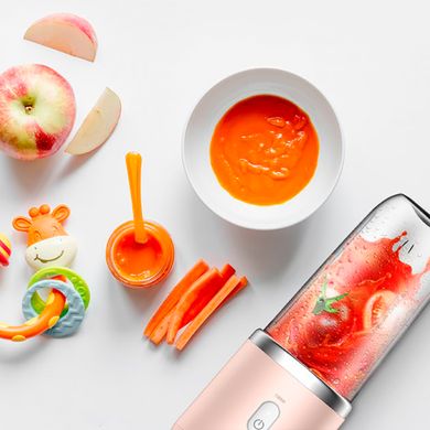 Фитнесс-блендер Xiaomi Deerma DEM-NU05 Portable juice machine Pink