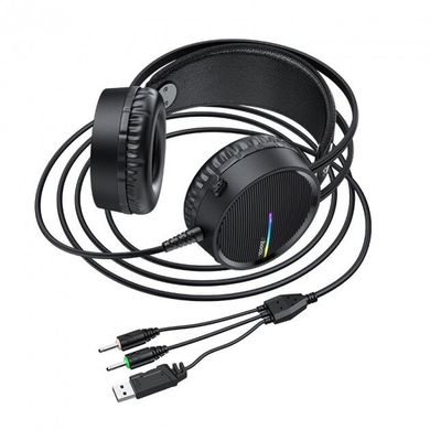 Hoco W100 Touring gaming Headset Black