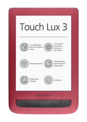Pocketbook 626(2) Touch Lux3 Ruby Red