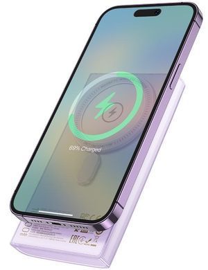 HOCO Q22 Taurus 22.5W+PD20W magnetic 10000mA Purple