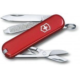 Victorinox Classic (58мм, 7 функций), Red 06223.B1