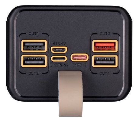 Gelius Wide GP-PB308 40000mAh (QC+PD 22.5W/Led) Black