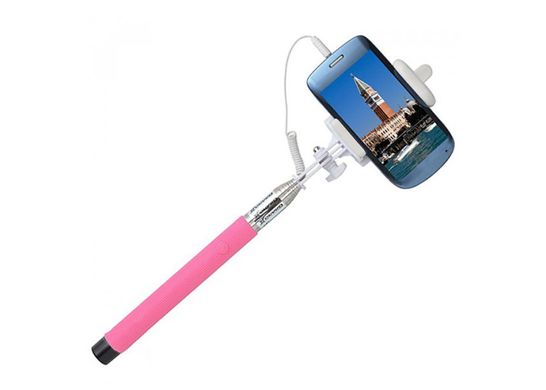 Grand-X Selfi Stick with Jack 3,5\" Pink (MPGJ3UP)