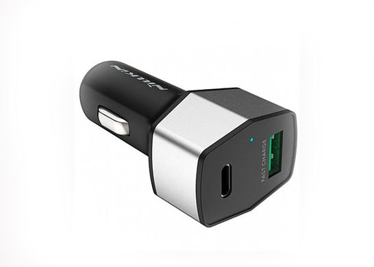 Зар.пр. авто Nilkin NKC-03 Fast Charger Silver