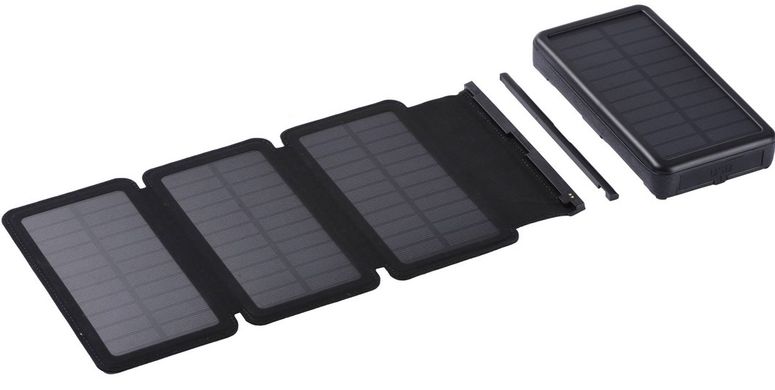 2E Solar 20000mAh LED-фонарь, солн.панель 2E-PB2013-BLACK
