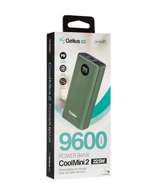 Gelius Pro CoolMini 2 PD GP-PB10-211 9600mAh Green