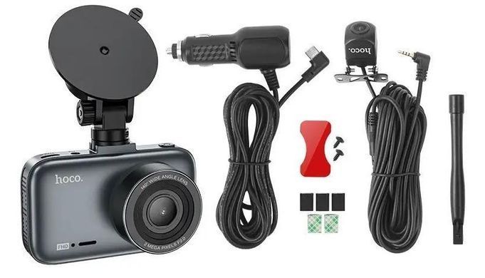 Hoco DV6 3" display (+задня камера) Black (6942007619745)