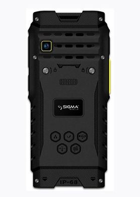 SIGMA mobile X-treme DZ68 Black Yellow