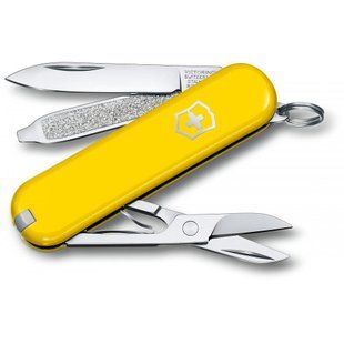 Victorinox Classic SD Colors Style Icon (58мм, 7 функций) Yellow 06223.8G