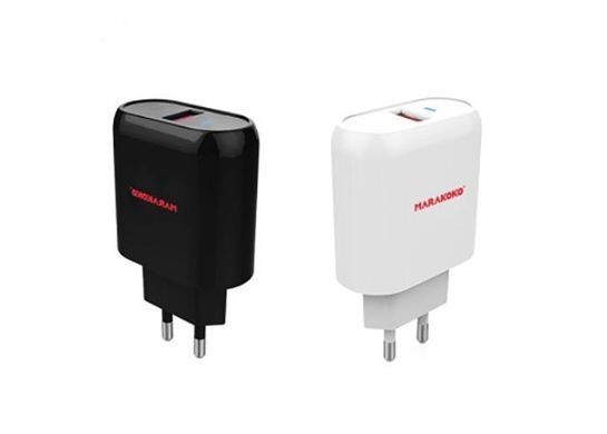 Зар.пр. 220V Marakoko MA15 1USB QC3.0 18W Black