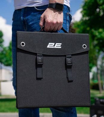 Портативна сонячна панель 2E 2E-LSFC-60&nbsp;60&nbsp;Вт, зарядний&nbsp;пристрій,&nbsp;DC,&nbsp;USB-С&nbsp;PD18W,USB-A&nbsp;24W