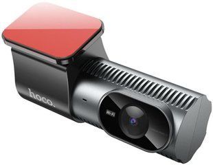 Автомобільний відеореєстратор Hoco DV13 (720p) Wi-Fi Iron Gray