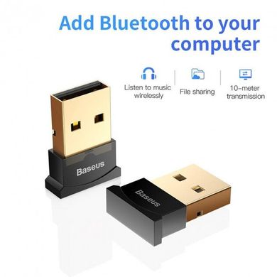 Адаптер Bluetooth 4.0 Baseus Wireless CCALL-BT01 Black