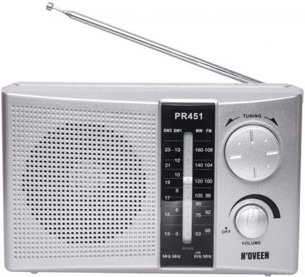 Портативное радио Noveen PR451 Silver