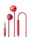 Baseus Encok H06 Lateral in-ear Wire Earphone Red