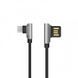 Кабель micro USB HOCO U42 Exquisite Steel (L Shape) 1.2m Black
