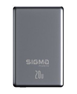 SIGMA X-power SI05A7QL-MAG PD20W Gray 5000 mAh