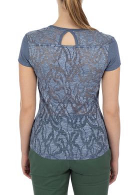 1710441-591 L Футболка женская Peak to Point™ Novelty SS Shirt тёмно-синий р.L