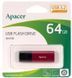 Flash Drive 64Gb Apacer AH25B USB 3.2 (AP64GAH25BR-1)