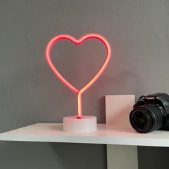 Нічник Neon Lamp Heart Red