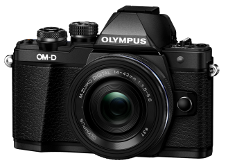 Olympus OM-D E-M10 Mark II kit (14-42mm) Pancake Zoom Black