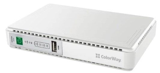 ДБЖ для роутеров ColorWay CW-PB088LI1WT 5В/9В/12В/24В/POE