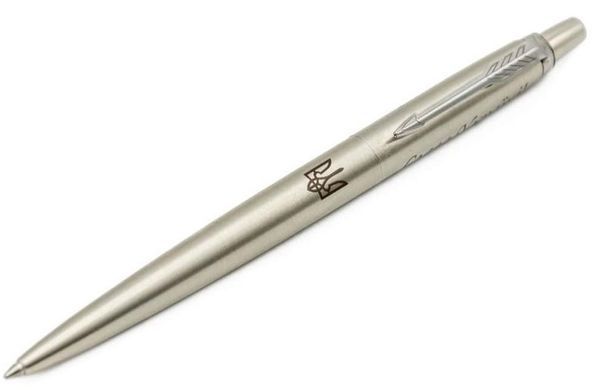 Ручка PARKER Jotter Ukraine сталь кул. Тризуб (16132_T210b)