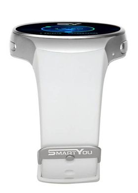 SmartYou S1 Silver with White strap (SWS1W)
