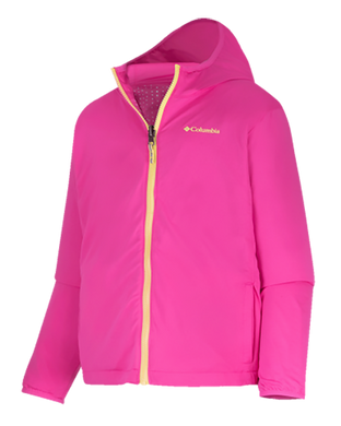 1833141-656 XS Вітрівка для дівчаток Pixel Grabber™ Reversible Jacket рожевий р.XS