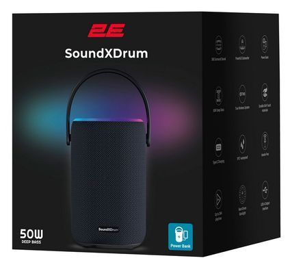 2E 2E-BSSXDWBK SoundXDrum Waterproof Black