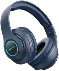 BOROFONE BO17 BT Headset Wireless With Mic Dark Blue