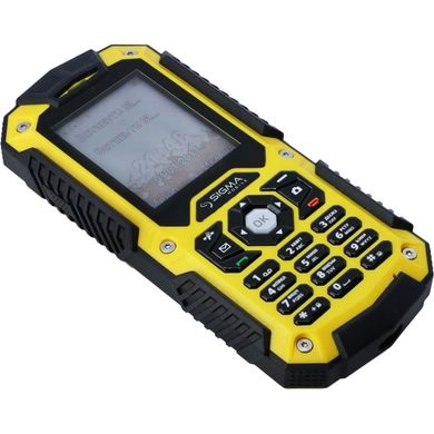 SIGMA mobile X-treme PQ67 Yellow-Black