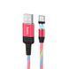 Кабель Type-C HOCO U90 Ingenious Streamer Red