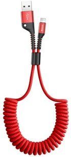 Кабель Lightning Baseus Fish Eye 2.0A 1m Red