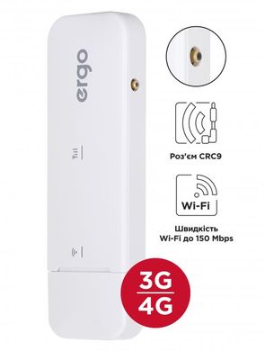 WiFi 4G роутер ERGO W02-CRC9 3G/4G USB Router Wi-Fi