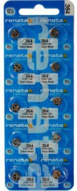 Батарейка (для часов) Renata 364 (SR621SW)
