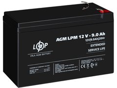 Акум LogicPower 12V 9AH (LPM 12 - 9 AH) AGM