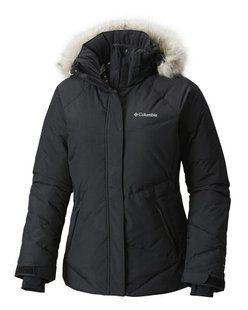 1413901-011 XL Куртка пуховая женская горнолыжная Lay D Down Jacket Ski Down Jacket черный р.XL